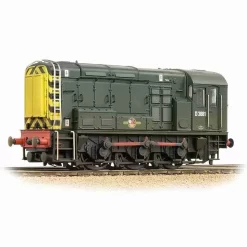Hornby Bachmann 32-116B Class 08 D3881 BR Green (Wasp Stripes) [W]