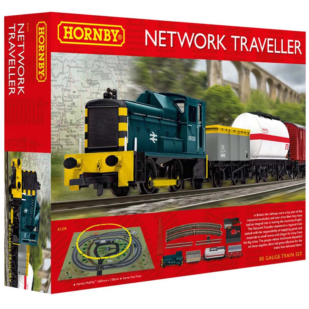 Hornby OO Network Traveller Train Set 1 Hornby OO Network Traveller Train Set