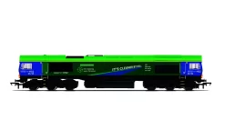 Hornby OO GBRf, HS2 Class 66, Co-Co, 66796 'The Green Progressor' - Era 11