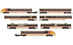 Hornby OO BR, Class 370 Advanced Passenger Train, Sets 370001 And 370002, 7 Car Train Pack - Era 7
