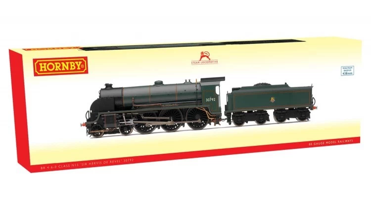 Hornby OO BR 4-6-0 Sir Hervis De Revel N15 King Arthur Class 5 Hornby OO BR 4-6-0 Sir Hervis De Revel N15 King Arthur Class - Image 5