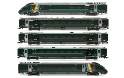 Hornby OO GWR, Class 800, Trainbow Train Pack - ERA 11