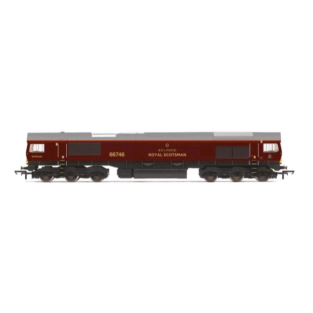 Hornby OO GBRf/Belmond Royal Scotsman Class 66 Co-Co, 66746 Era 11 Locomotive 1 Hornby OO GBRf/Belmond Royal Scotsman Class 66 Co-Co, 66746 Era 11 Locomotive