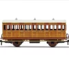 Hornby OO GNR, 4 Wheel Coach, 3RD Class, 1636 - ERA 2
