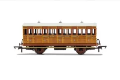 Hornby OO GNR, 4 Wheel Coach, 3RD Class, 1636 - ERA 2