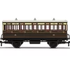 Hornby OO GWR, 4 Wheel Coach, 3RD Class, 1889 - ERA 2/3