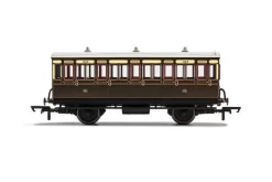 Hornby OO GWR, 4 Wheel Coach, 3RD Class, 1889 - ERA 2/3