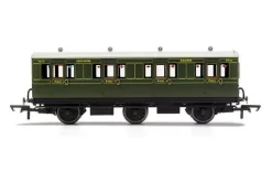 Hornby OO SR, 6 Wheel Coach, 1ST Class, 7514 - ERA 3
