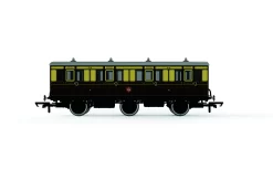 Hornby OO GWR, 6 Wheel Coach, 1st Class, 519 - Era 2/3