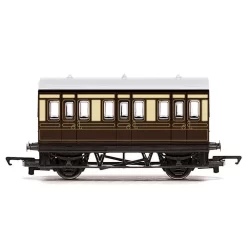 Hornby OO Railroad GWR 4 Wheel Coach