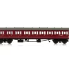 Hornby OO BR, Collett 57' Bow Ended E131 Nine Compartment Composite (Left Hand), W6630W - Era 4