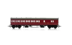 Hornby OO BR Collett 57' Bow Ended D98 Six Compartment Brake Third (Left Hand) W4949W