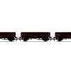 Hornby OO MHA Ballast Wagon, Three Pack, Ex EWS - Era 8