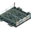 Hornby OO/HO Double Track Level Crossing