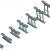 Hornby OO Inclined Piers 7pc