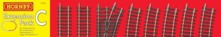 Hornby OO/HO Track Extension Pack C 1 Hornby OO/HO Track Extension Pack C