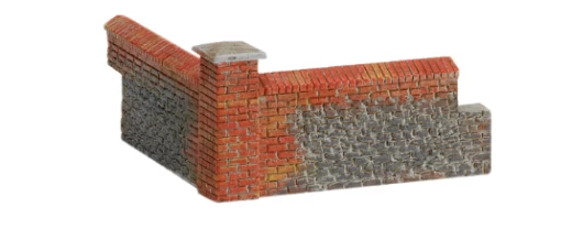 Hornby OO Brick Walling -Corners 1 Hornby OO Brick Walling -Corners