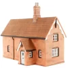 Hornby R9805 OO Scale Garden Cottage Pre Decorated Cast Resin Built Up