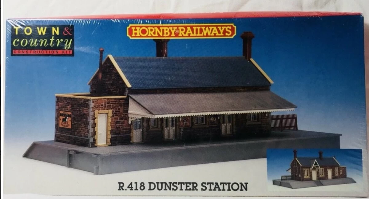 Hornby 418 OO Gauge Dunster Station Railroad Building Kit 1 Hornby 418 OO Gauge Dunster Station Railroad Building Kit