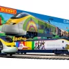 Hornby R1253T Eurostar OO Gauge Beatles Yellow Submarine Passenger Train Set