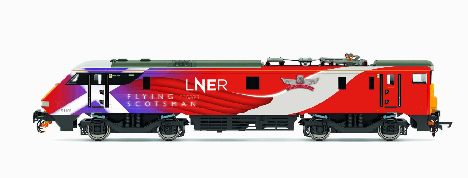 Hornby R30165 LNER, Class 91, Bo-Bo, 91101 ‘Flying Scotsman’ – Era 10 1 Hornby R30165 LNER, Class 91, Bo-Bo, 91101 ‘Flying Scotsman’ – Era 10