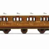 Hornby R40127 LNER, 6 Wheel Coach, 1st Class, Fitted Lights, 4172 – Era 3
