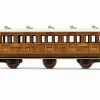 Hornby R40128A LNER, 6 Wheel Coach, 3rd Class, Fitted Lights, 4142 – Era 3
