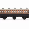 Hornby R40291 LSWR, 6 Wheel Coach, 3rd Class, 821 – Era 2