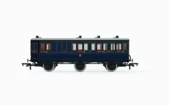 Hornby R40300 S&DJR Brake 3rd Class 6 Wheel Coach