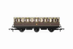 Hornby R40306 GWR, 6 Wheel Coach, 3rd Class, 2523 – Era 2/3