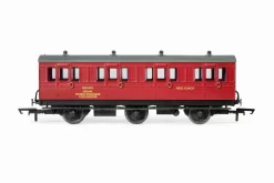 Hornby R40359 BR Departmental, 6 Wheel Crew Coach, KDE107E – Era 8