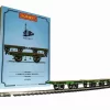 Hornby R60014 L&MR, Flat Bed Wagon Pack – Era 1