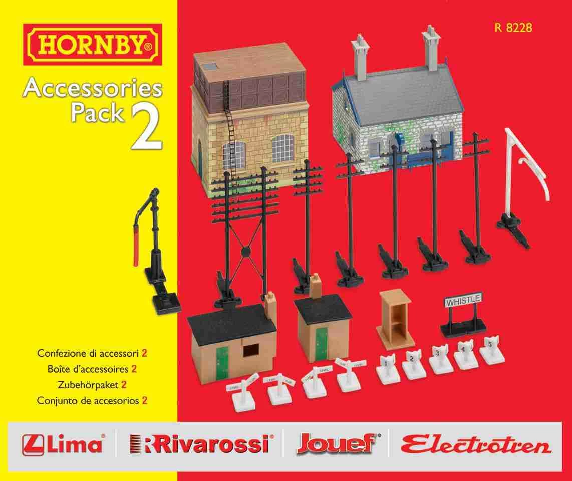 Hornby R8228 Building Extension Pack 2 1 Hornby R8228 Building Extension Pack 2