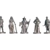 Hornby BL8010 OO SteamPunk Passengers Standing Figures 1 (Set Of 5)