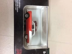 Hornby High Speed 103 1:87 HO Scale Red/White 1955 Chevy Bel Air Coupe