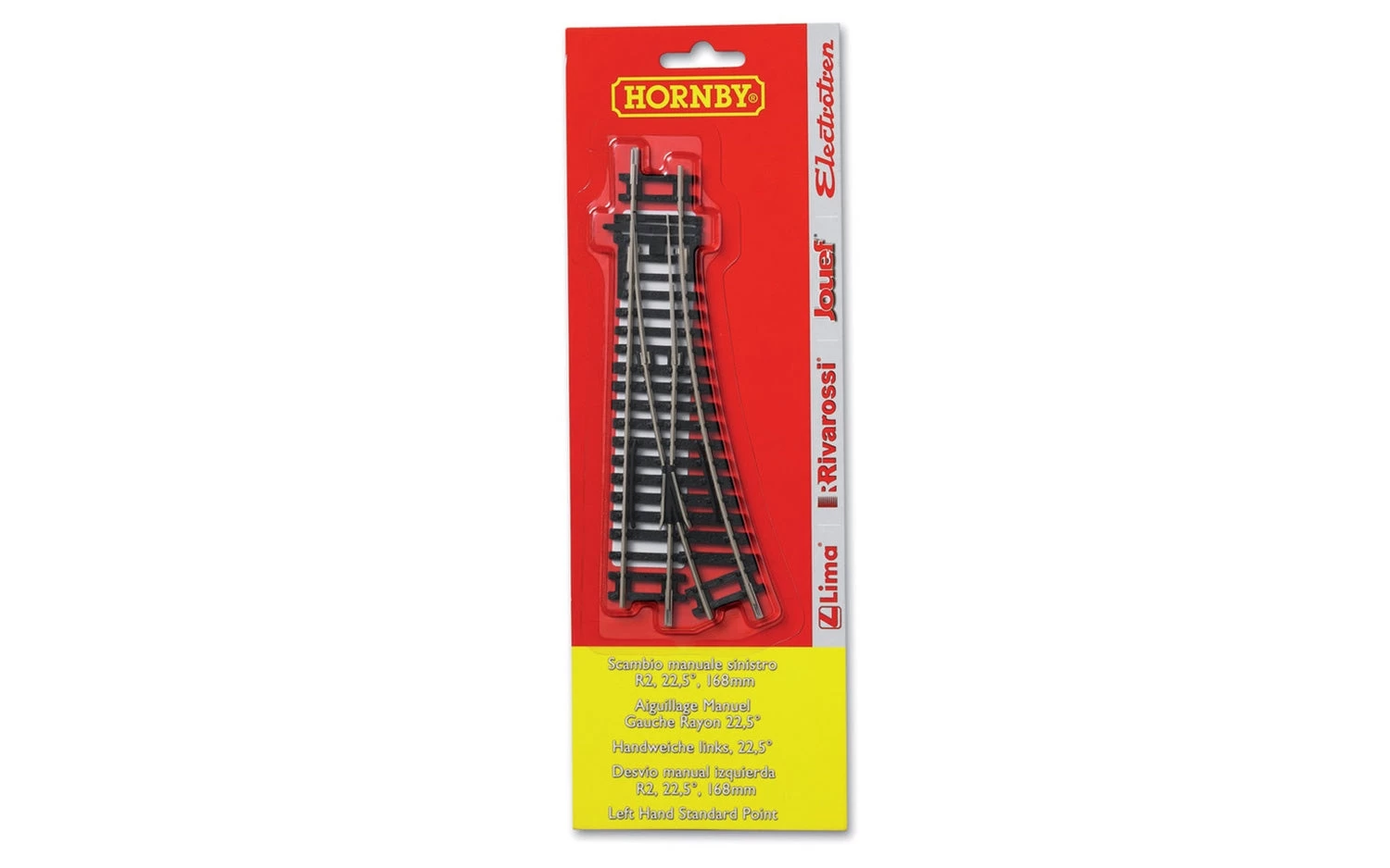 Hornby HT8302 OO R8072 Left Hand Point Blister Pack (Pack Of 4) 1 Hornby HT8302 OO R8072 Left Hand Point Blister Pack (Pack Of 4)
