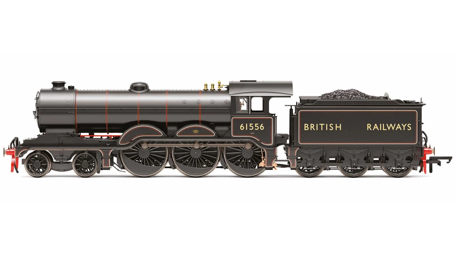 Hornby R3545 OO British Railways B12 Class 4-6-0 Steam Locomotive #61556 1 Hornby R3545 OO British Railways B12 Class 4-6-0 Steam Locomotive #61556