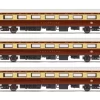 Hornby R4898 OO Northern Belle Mk.2D Coach Car (Pack Of 3)