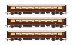 Hornby R4898 OO Northern Belle Mk.2D Coach Car (Pack Of 3)