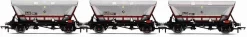 Hornby R60069 HFA Hopper Wagons, Three Pack, EWS – Era 9