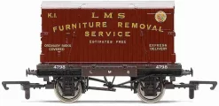 Hornby R60072 LMS, Conflat A, Furniture Removal – Era 3
